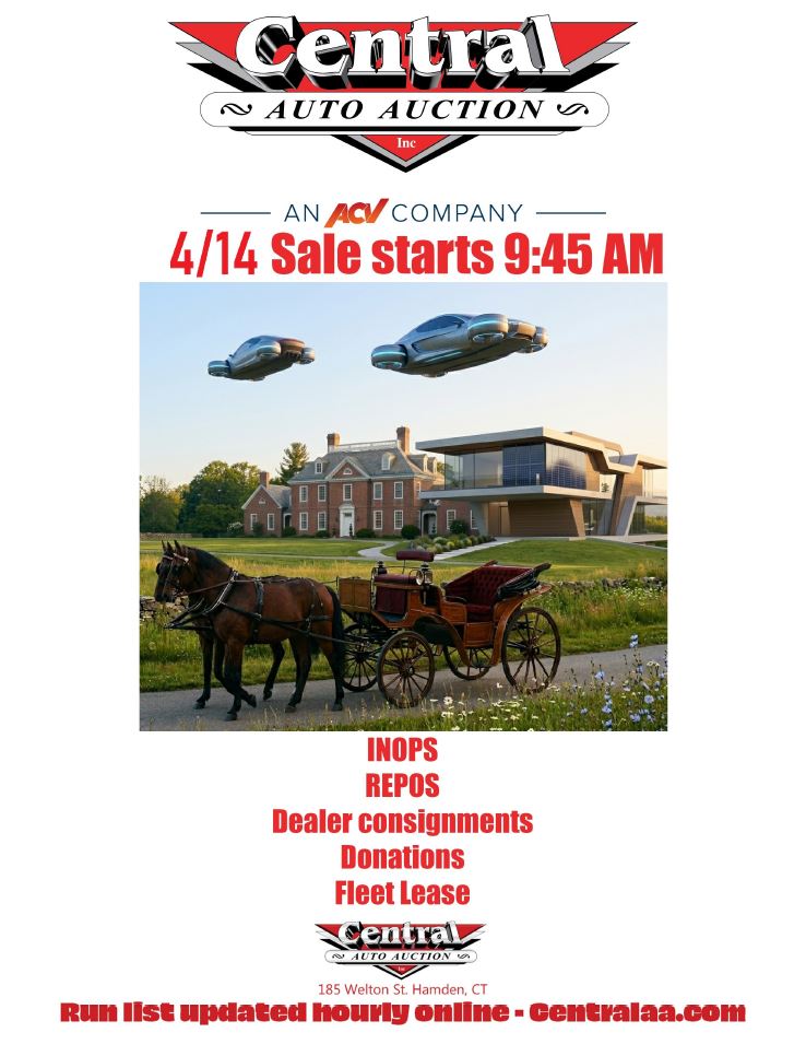 New at Central Auto Auction